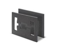 Tood Insert en mousse – 2 pièces pour coffret professionnel emboîtable 40x30x4 cm