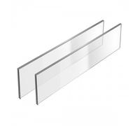 Insert en verre pour tiroir casserolier - AvanTech You Inlay - H187mm - L650mm HETTICH