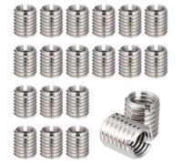Insert fileté inox - 20 pièces, réducteur M8/M10 - Pour réparation filetage Cuneary
