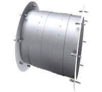 Insert flexible pour connecteur anti-vibration ISO-VK 560 BL EVA IsoVK 560 de Blauberg - 8102233