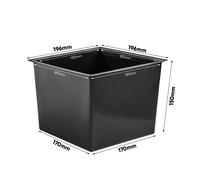 Insert IPWKS200 insert pot de fleurs noir URBI/RATO 200