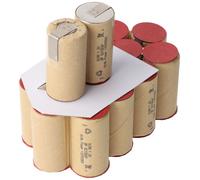 Insert pour batterie d'outils NiMH 18 V 1,5 Ah à monter soi-même, remplace le modèle TopCraft 18 V