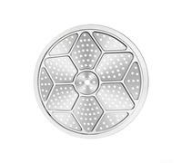 Insert pour cuiseur vapeur en acier inoxydable 304 argenté durable (27,2 cm