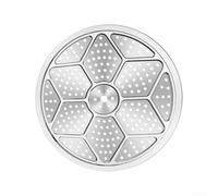 Insert pour cuiseur vapeur en acier inoxydable 304 argenté durable (37 cm)