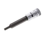 Insert pour douille 1/4" Gedore 60mm long pour vis à douille hexagonale 3 mm