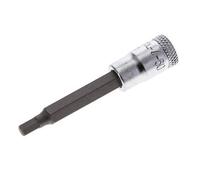 Insert pour douille 1/4" Gedore 60mm long pour vis à douille hexagonale 4 mm