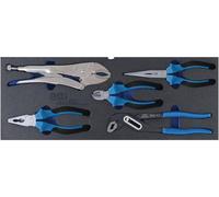Insert pour Jeu de Pinces 5 pcs - Accessoire de Précision et Durabilité, Acier, Pro - D-Work