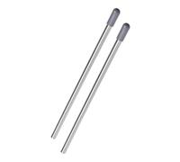 Insert pour lave-vaisselle, 2 pièces, longueur 24 cm, support en acier inoxydable adapté à la plupart des lave-vaisselle, verre à vin, verre à bière, verre à soda