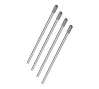Insert pour lave-vaisselle, 4 pièces, longueur 24 cm, support en acier inoxydable adapté à la plupart des lave-vaisselle, verre à vin, verre à bière, verre à soda