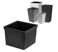 Insert pour pots de fleurs - BOTLE - 19,5x19,5 cm - Noir - Plastique - 5 L