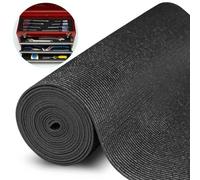 Insert pour tiroir, épaisseur 3 mm, dimensions 40,6 x 487 cm, tapis antidérapant, couleur noire
