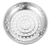 Insert Vapeur en Acier Inoxydable pour Cuiseur à Riz, Égouttage | Plaque Argentée à Trous Multiples, Surface Lisse, Cuisson sans Huile, Légumes et Riz, Usage Domestique Polyvalent