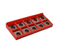 Inserts CNC Carbure Massif 15mm 4 Tranchants Durables | Carbure massif, 4 arêtes utilisables, pour idéal rabot spirale, finition pour bois tendre et dur, longue durée de vie