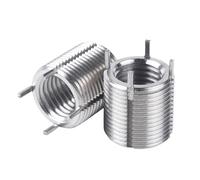 Inserts de réparation de filetage en acier inoxydable M2-M4 ~ M20-M30, bague autotaraudeuse avec écrous à manchon à vis(M10xM14x14 (2pcs))