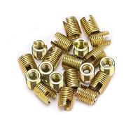 Inserts en Acier au Carbone Autotaraudeurs Accessoires D'inserts Filetés M2 M3 M4 M5 M6 M8 M10 M12 Inserts 20 Pièces((Inner M3*0.5 Outer M5*0.5)), attache, Autres attaches