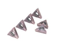 Inserts En Carbure Indexables TCMT16T304 TCMT110204 8015, Outils De Coupe Lame D'usinage Finition Pour L'acier Inoxydable 10 Pièces Plaquettes de Carbure CNC(TCMT16T304-TM1 8015)