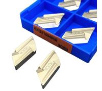 Inserts en carbure KNUX160405R KNUX160405L KNUX/160405L 160405R NC3020 NC3030, outils de tour à métaux, lame de traitement de l'acier 10 pièces/boîte (Size : KNUX160405R NC3020)