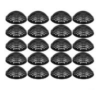 Inserts en maille pour pot de fleurs, cache-trous de drainage de jardin, tapis de rétention de la terre en plastique PP, réutilisable (grand)