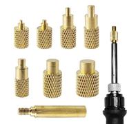 Inserts filetés, Embouts à souder - Lot de 7 avec Adaptateur, compatibles fers 936 900M T18, Tailles M2 à M8, Impression 3D PLA PETG ABS