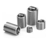 Inserts filetés en acier inoxydable M40.72D, 100 pièces, manchons de douille vis réparation filetage M4