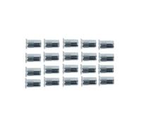 inserts filetes inox de 6 mm tete fraisee -