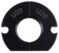 Inserts profil U Ø20 pour pince à sertir NOYON & THIEBAULT