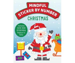 Insight Kids Mindful Sticker By Number: Christmas (Poche) iSeek