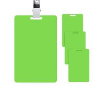 Insigne Effaçable | Mini Tableau Blanc Vertical 4 Pièces | Bloc-notes Effaçable De Poche | Pour Infirmière Médecin Enseignant Étudiant Assistant Gérant Hôtel École Salon Professionnel Bibliothèque Res