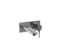 Insignia Mitigeur Lavabo Monotr À Enc Titanium Black Brosse - ROCA A5A353ANM0