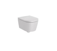 Inspira round cuvette suspendu compact sans bride 480x370 mm perle - ROCA A346528630