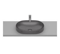 Inspira round semi-encastrée en fineceramic sans trop-plein 550x370 onyx - ROCA A327527640