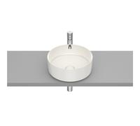 Inspira round vasque à poser en fineceramic sans trop-plein 37x37 beige - ROCA A327523650