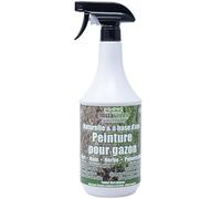 InstaGreen Premium peinture pour haies et gazon 1 litre vaporisateur - prête à l'emploi - contre le jaunissement du gazon - naturellement à base d'eau vaporisable biodégradable
