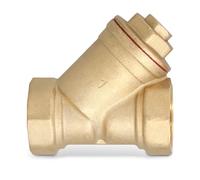 Instalguru Filtre À Eau En Laiton Y Avec Raccord Femelle 1 Pouce Filtre Magnétique À Sédiments Pour Canalisation Filtre À Impuretés Pour Installation Plomberie Chauffage