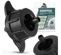 Instalguru Goutteur Émetteur Débit Turbulent 4 l/h 3/5 mm Goutte à Goutte Ligne Arrosage Micro-Irrigation Jardinage Professionnel pour Massifs Fleurs Pelouse Potager Serre