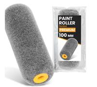 Instalguru Rouleau 10 cm Peinture Manchon Mousse Flocage Murs Lisse Floquée