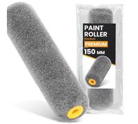 Instalguru Rouleau 15 cm Peinture Manchon Mousse Flocage Murs Lisse Floquée