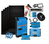 Installation photovoltaïque monophasée hors réseau de 2,25 kWc avec...