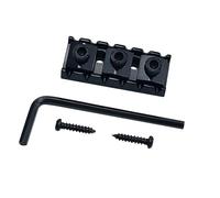 Installez le pont de guitare en alliage de zinc, stabilisateur de trémolo de 42 mm et 43 mm pour double systèmes, durabilité et cordes en alliage de zinc
