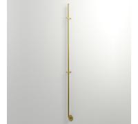 Instamat Jay Radiateur sèche-serviettes électrique 172cm de hauteur 29Watt Laiton brossé JAY022