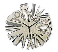 Instant Karma Clocks | Barber Shop | Horloge Murale pour Salon de Beauté | pour Homme et Femme | Salon de Coiffure
