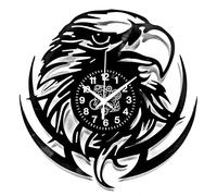 Instant Karma Clocks | Horloge Murale | Aigle | Style Tribal | Idée Cadeau