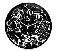 Horloge murale pour garage automobile