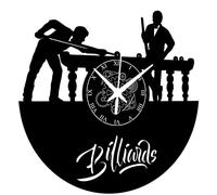 Instant Karma Clocks | Horloge Murale | Billard | Joueur | Table | Accessoires | Idée Cadeau