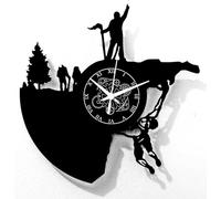 Instant Karma Clocks | Horloge Murale | Escalade | Randonnée | Amoureux de la Montagne | Alpinisme | Trekking
