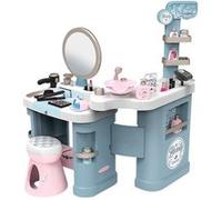 Smoby - My Beauty Center - Institut de Beauté pour Enfant - Coiffure + Onglerie + Maquillage Factice - Fonctions Sons et Lumières - 32 Accessoires - A Partir de 3 Ans - Fabrication Française
