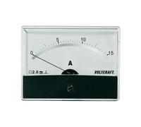 Instrument de mesure analogique à encastrer AM-86X65/15A/DC VOLTCRAFT