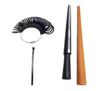 Instrument de mesure 'anneau, SIZER RING POUR MESURE,Mandrel Finger Measurer Dimensiation Stick - Taille de la bague pour la fabrication de bijoux pour l'engagement d