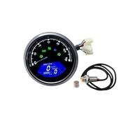 instrument d'odomètre Instrument De Moto 12V, Compteur Vitesse, Tachymètre, Carburant Pour CafeRacer 1-4 Cylindres, Jauge Multifonction
