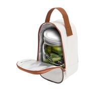 Insulated Lunch Bag - Can Storage Tote, Reusable Thermal Meal Carrier With Handle, Food Organizer Salad Snack Box Jar Can Pack | Portable Meal Storage Bag,for Salad Box Snack Men Adults Girls Boys